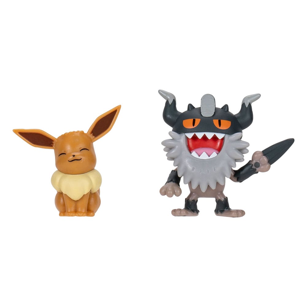 Pokémon Battle Figure Set Figure 2-Pack Perrserker & Eevee #2