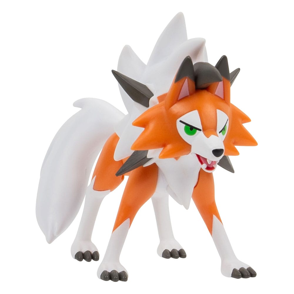 Pokémon Battle Figure Lycanroc Dusk Form 5 cm