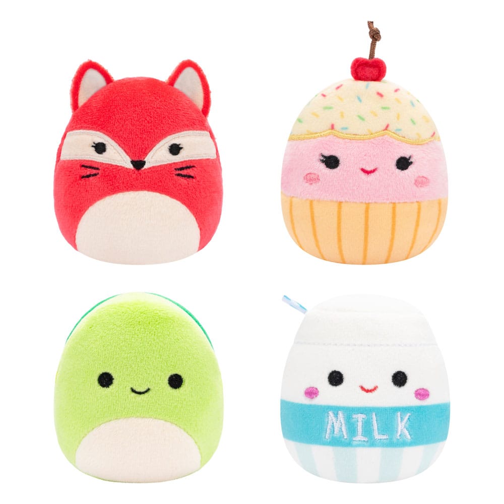 Squishville Mini Squishmallows Plush Figure 4-Pack D 5 cm