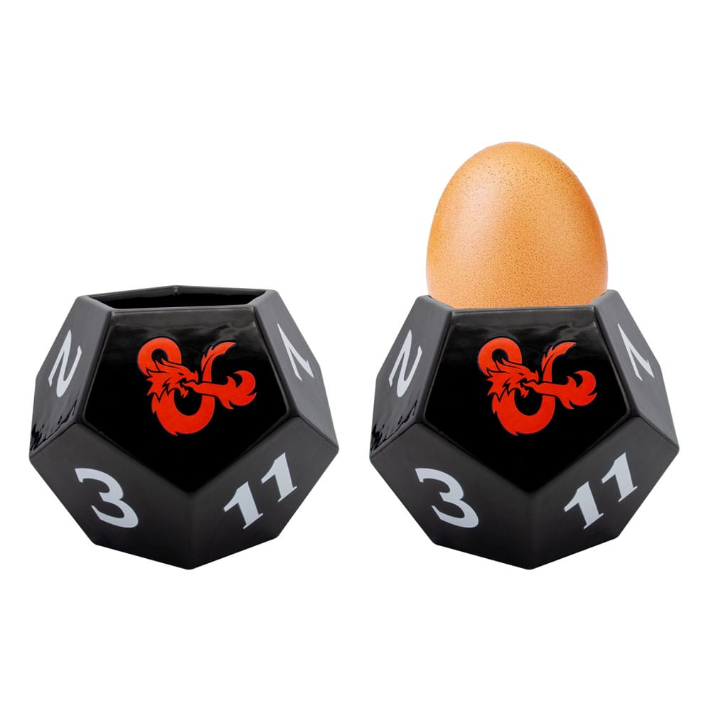 Joy Toy Dungeons & Dragons 3D Eggcup Wit Salt Shaker Dice - Afbeelding 1 van 1