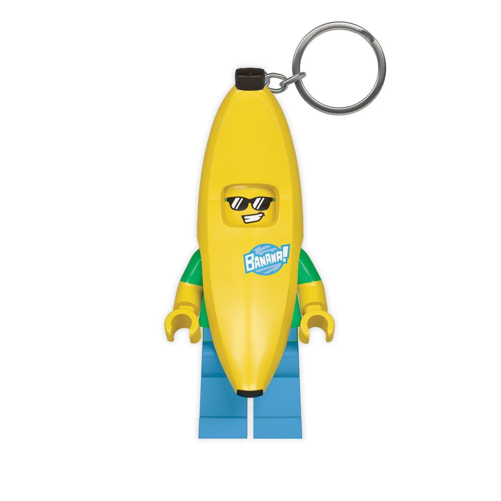 Lego - LED Sleutelhanger - Banana Jongen - Minifigure