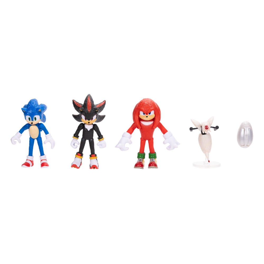 Sonic - The Hedgehog Movie 3 Mini Figure 6-Pack Wave 1 6 cm