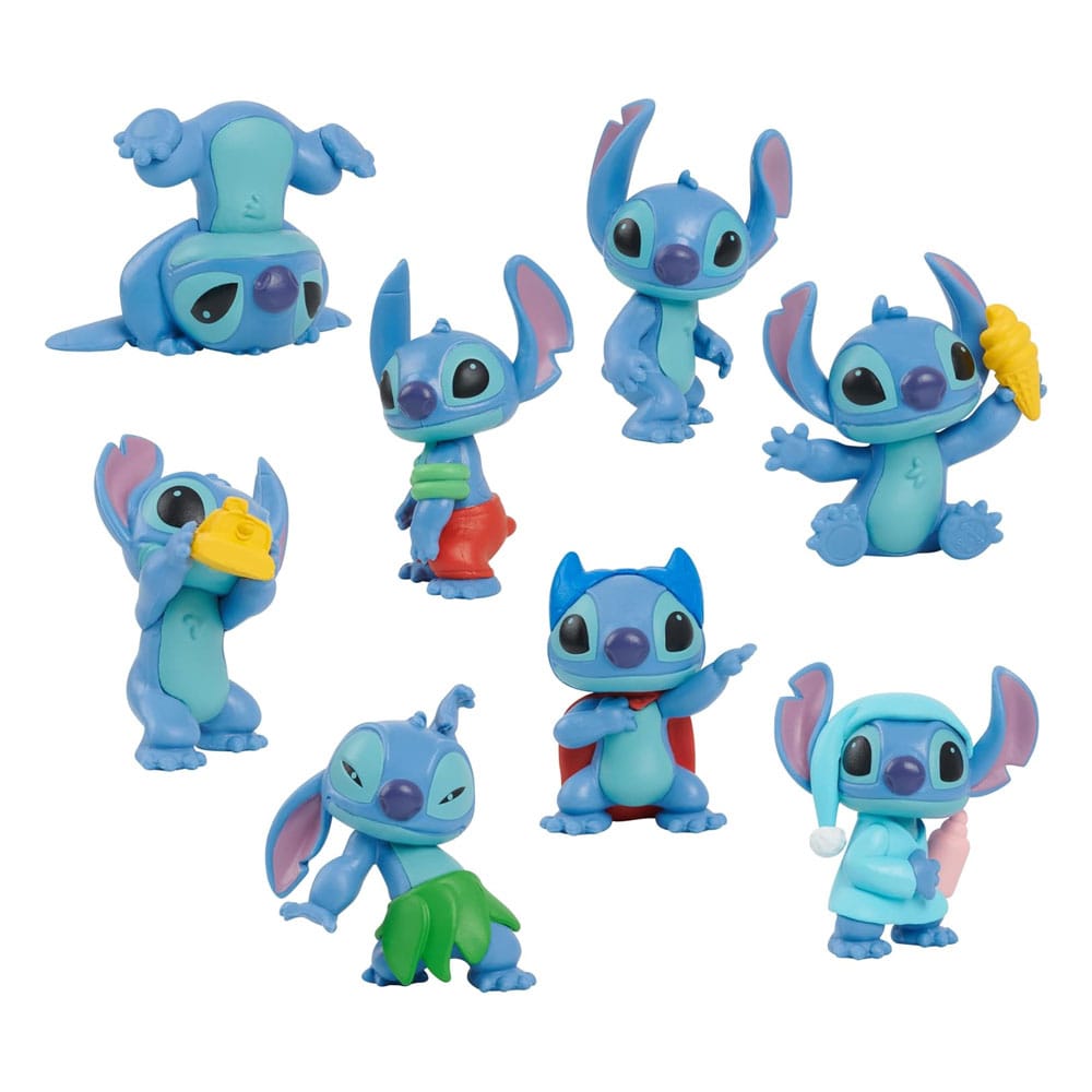 Lilo en Stitch luxe speelfigurenset 8 figuren 5 cm