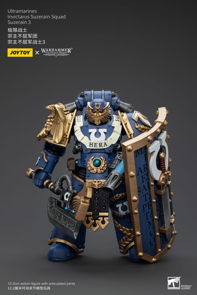 Warhammer The Horus Heresy Action Figure 1/18 Ultramarines Invictarus Suzerain Squad Suzerain 3 12 cm