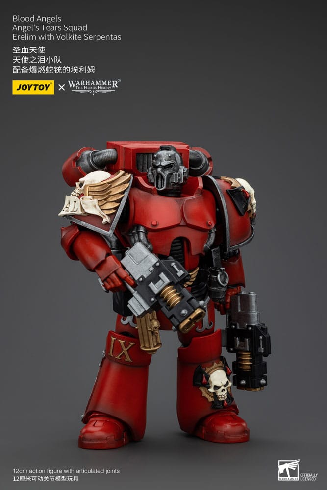 Warhammer The Horus Heresy Action Figure 1/18 Blood Angels Angel's Tears SquadErelim with Volkite Serpentas 12 cm