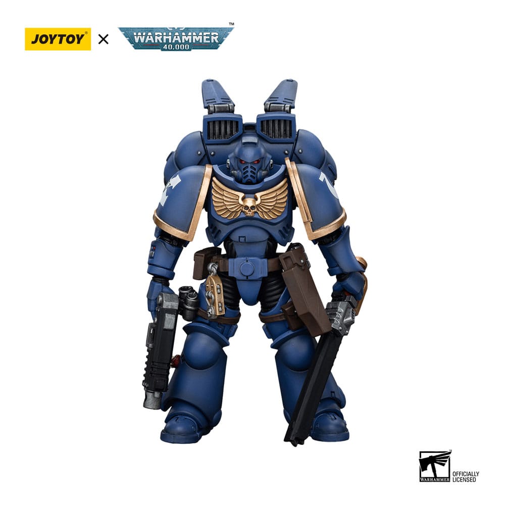 Warhammer 40k Action Figure 1/18 Ultramarines Jump Pack Intercessors Intercessor 2 12 cm