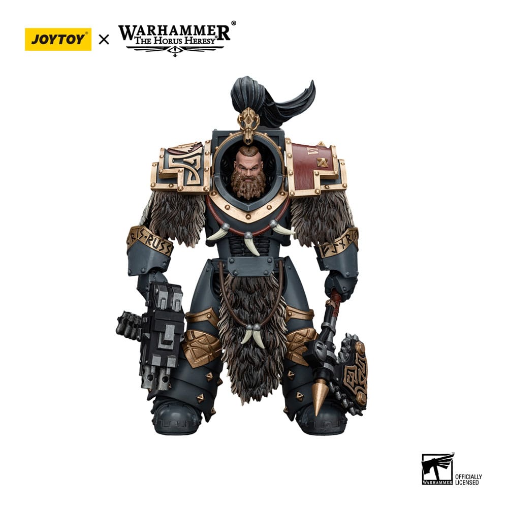 Warhammer The Horus Heresy Action Figure 1/18 Space Wolves Varagyr Wolf Guard Squad Varagyr Terminator 4 12 cm