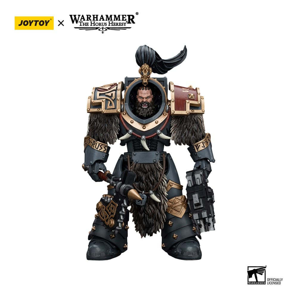 Warhammer The Horus Heresy Action Figure 1/18 Space Wolves Varagyr Wolf Guard Squad Varagyr Thegn 12 cm