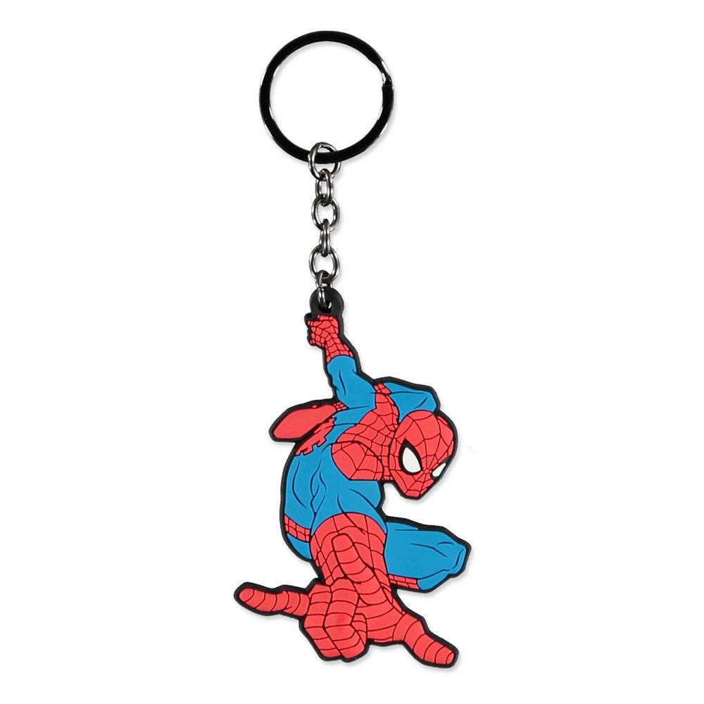 Marvel Rubber Keychain Spider-Man - nøglering i gummi