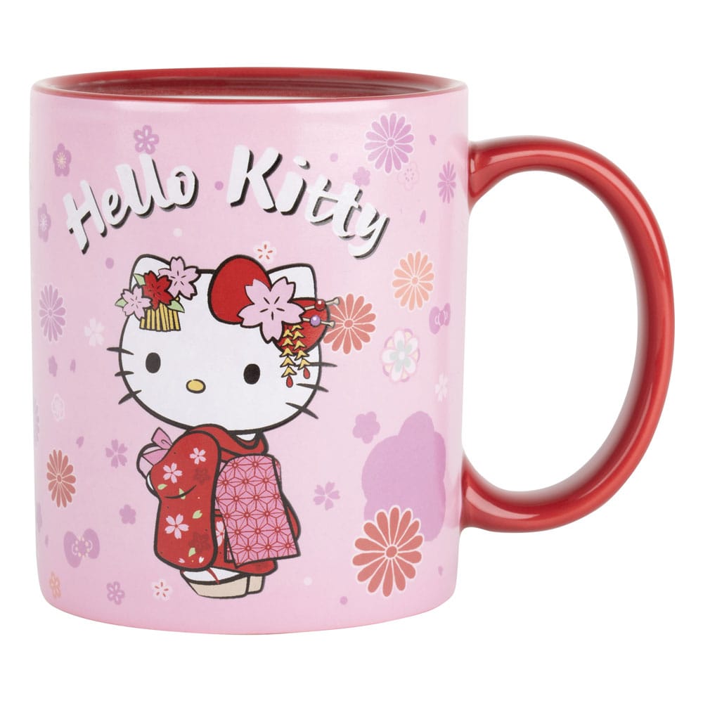 Hello Kitty - Kimono - warmtemok - wisselend design - 320ml