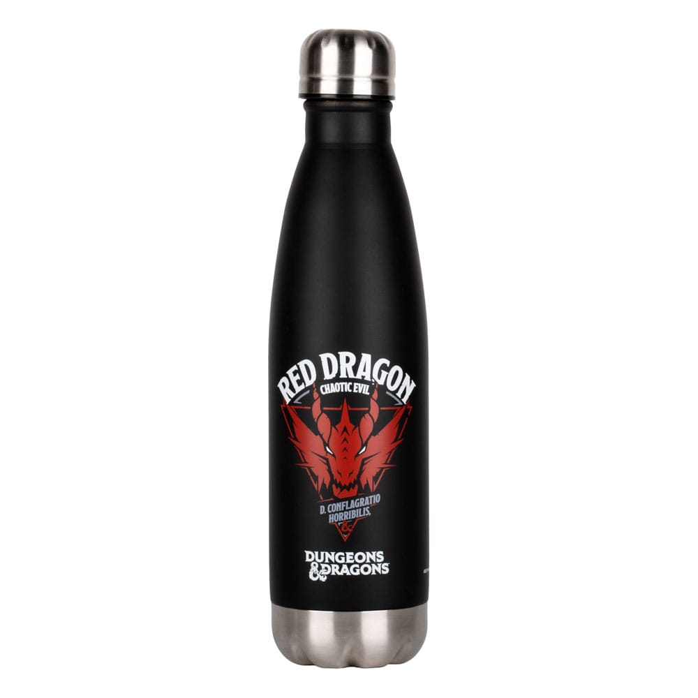 Konix Dungeons & Dragons Thermo Water Bottle Red Dragon - Afbeelding 1 van 1
