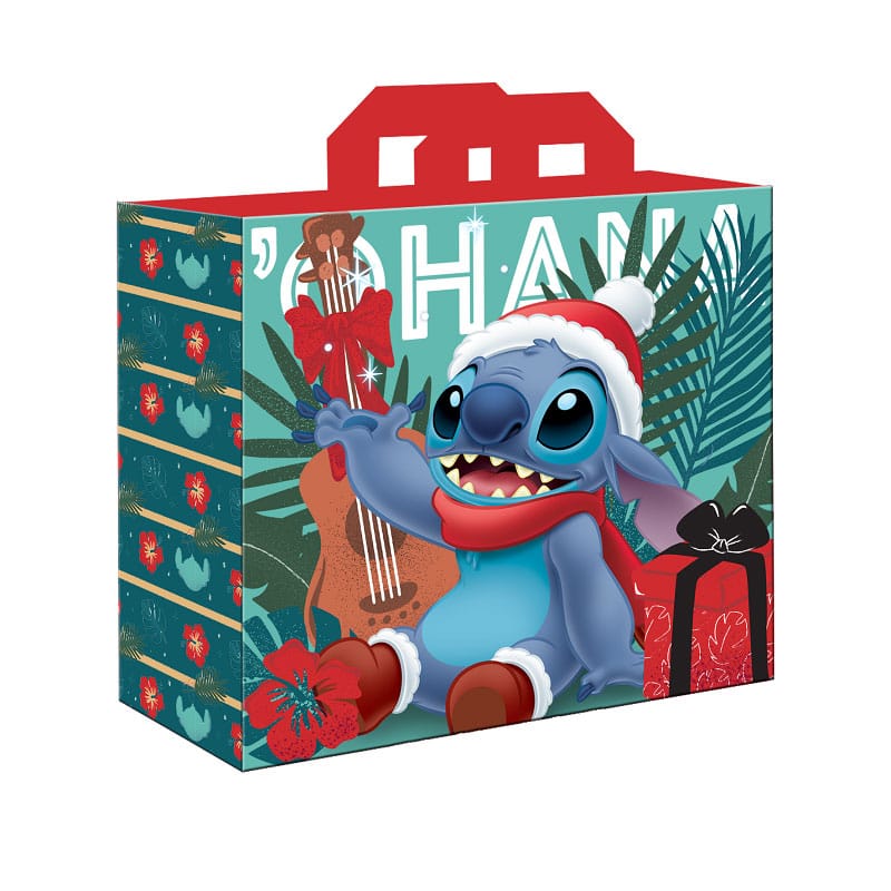 LILO & STITCH - Stitch - Christmas - Shopping Bag 40X45X20 CM Disney