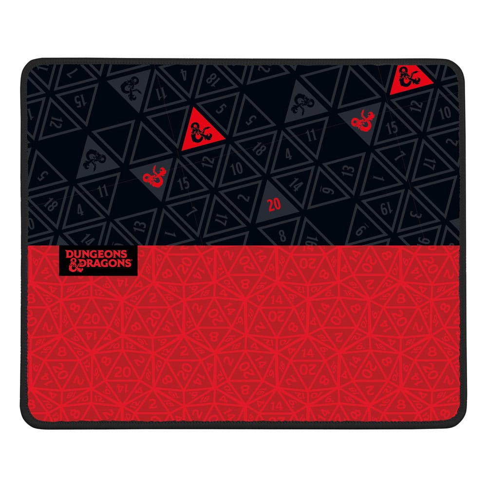 Konix Dungeons & Dragons Mousepad Red & Black - Picture 1 of 1