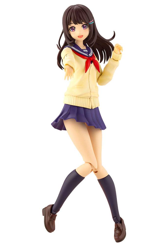 Sousai Shojo Teien Plastic Model Kit 1/10 Madoka Yuki Touou High School Winter Clothes 15 cm