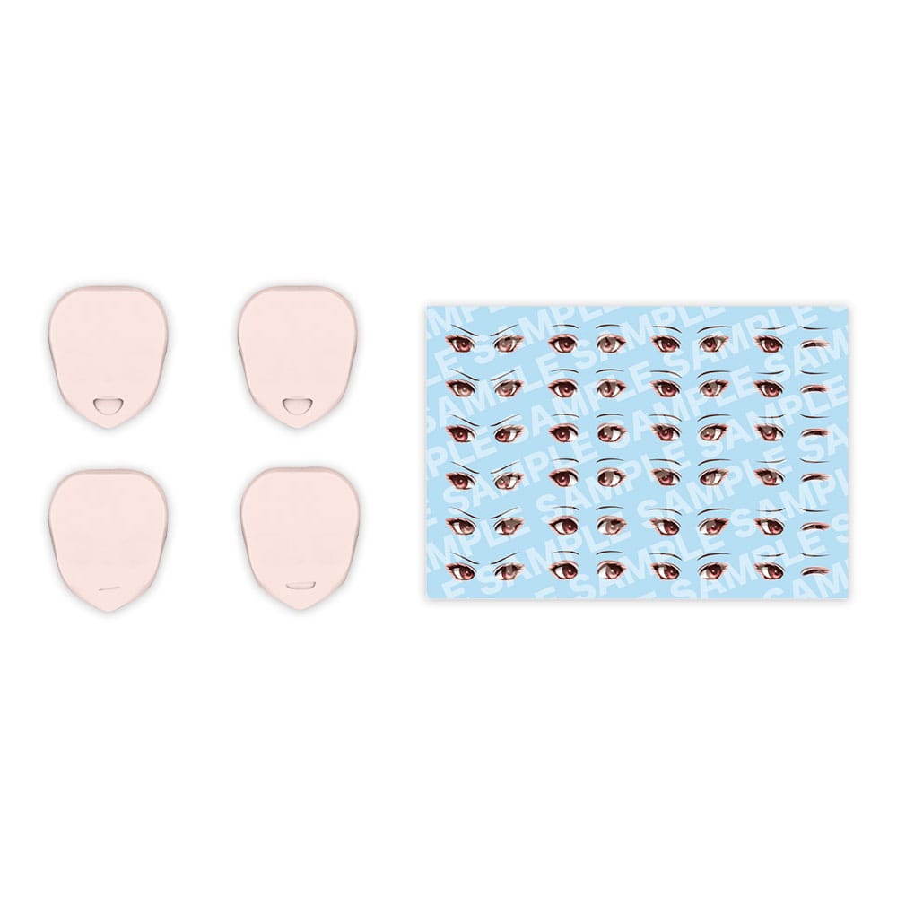 Sousai Shojo Teien Model Kit Accesoory Set 1/10 Customized Face & Decal Set Vol. 1