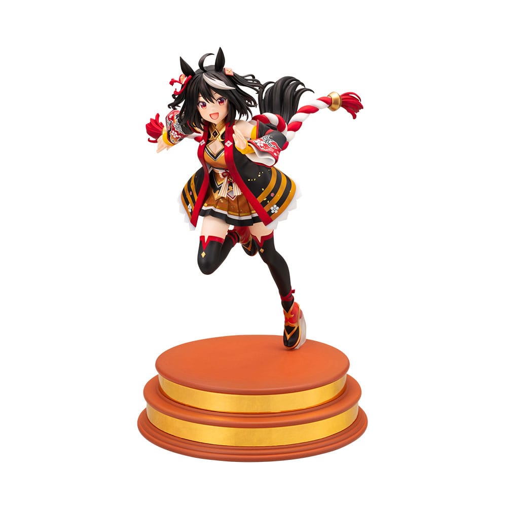 Uma Musume Pretty Derby PVC Statue 1/7 Outrunning the Encroaching Heat Kitasan Black 30 cm