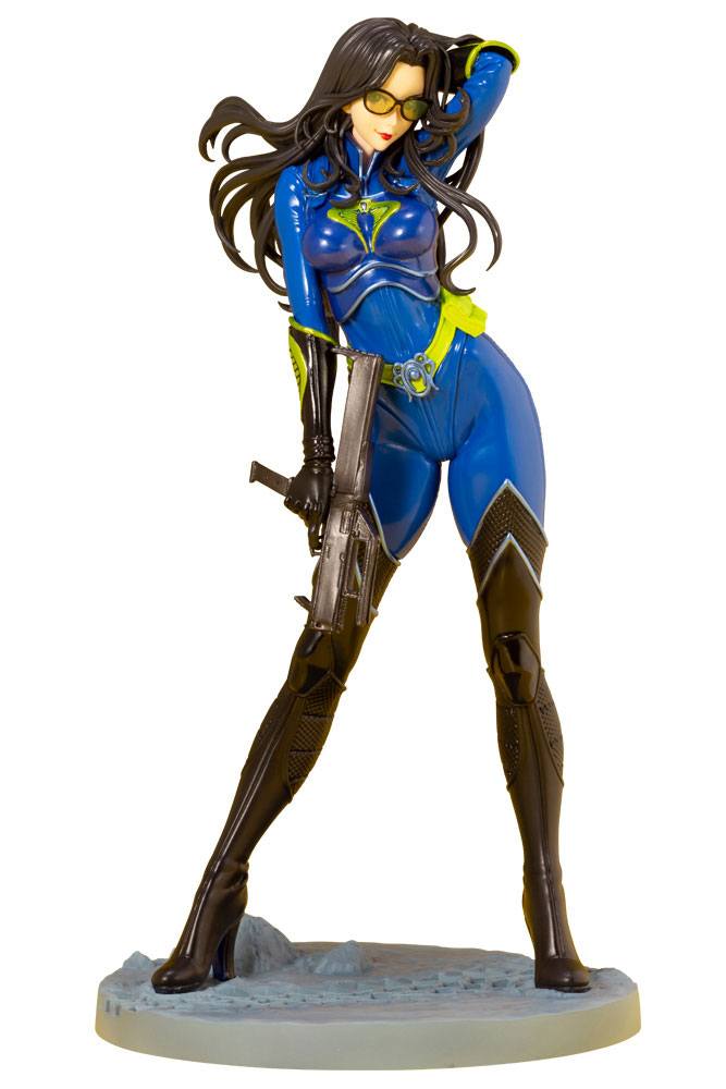 G.I. Joe Bishoujo PVC Statue 1/7 Baroness 25th Anniversary Blue Color Ver. 23 cm