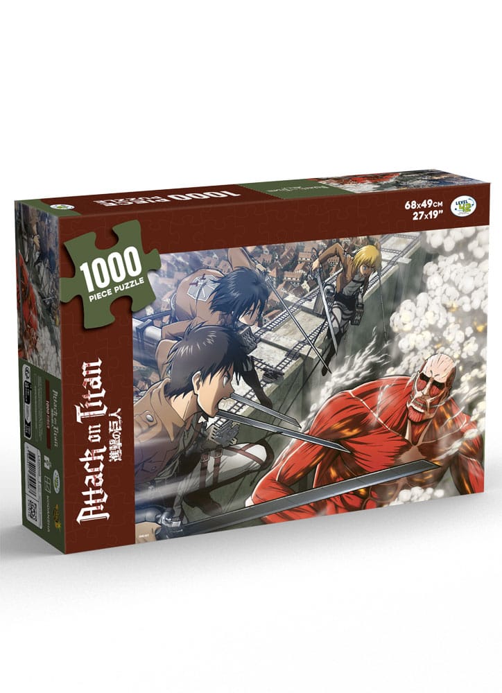 Attack on Titan Puzzle Fight (1000 pieces)