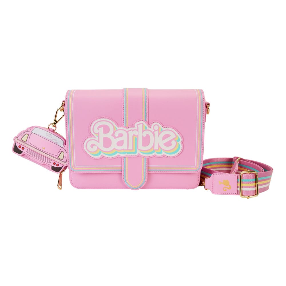 Mattel by Loungefly Crossbody Barbie 65 Anniversary Logo