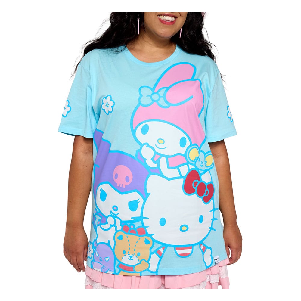 Sanrio by Loungefly Tee T-Shirt Unisex Sanrio & Friends Size M