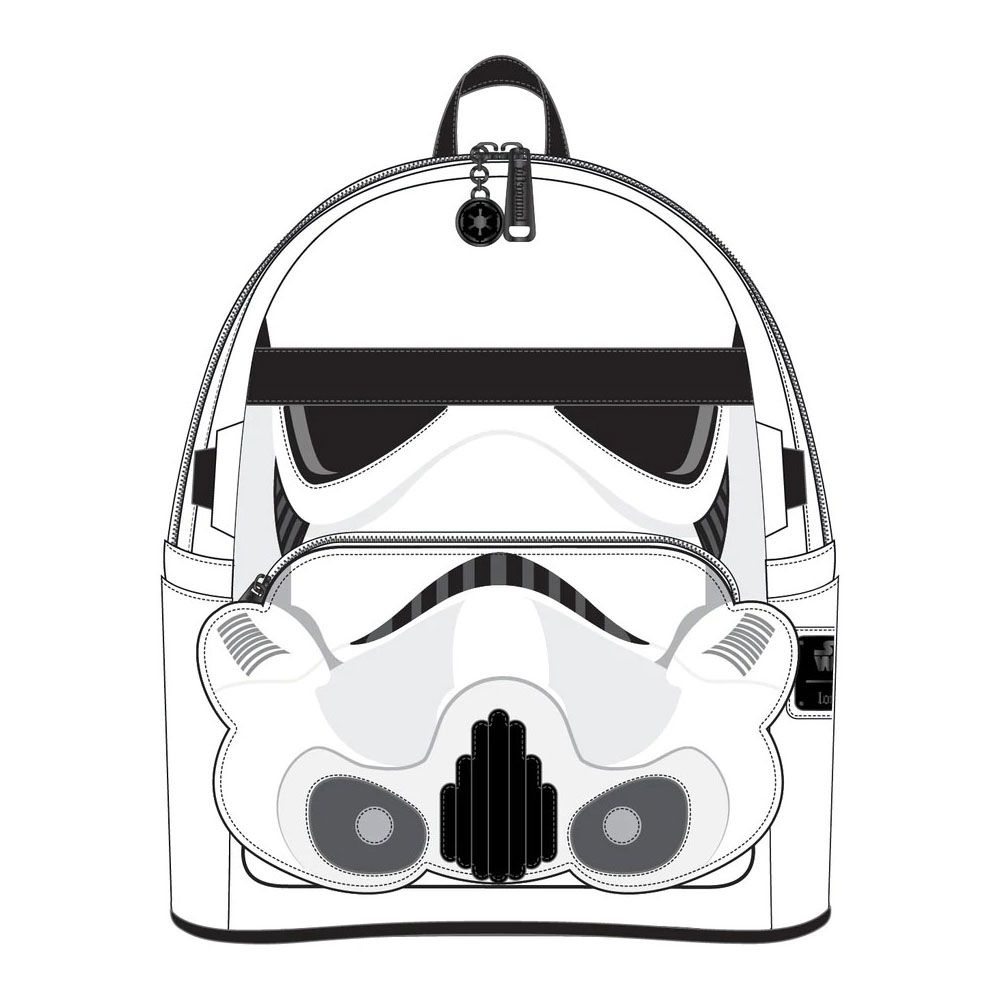 Loungefly: Star Wars - Stormtrooper Lenticular Mini Backpack