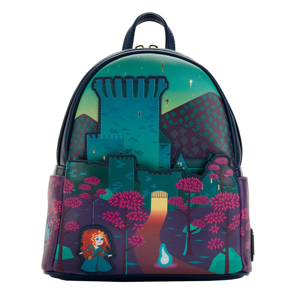 Disney Pixar Loungefly Backpack Brave Merida Castle