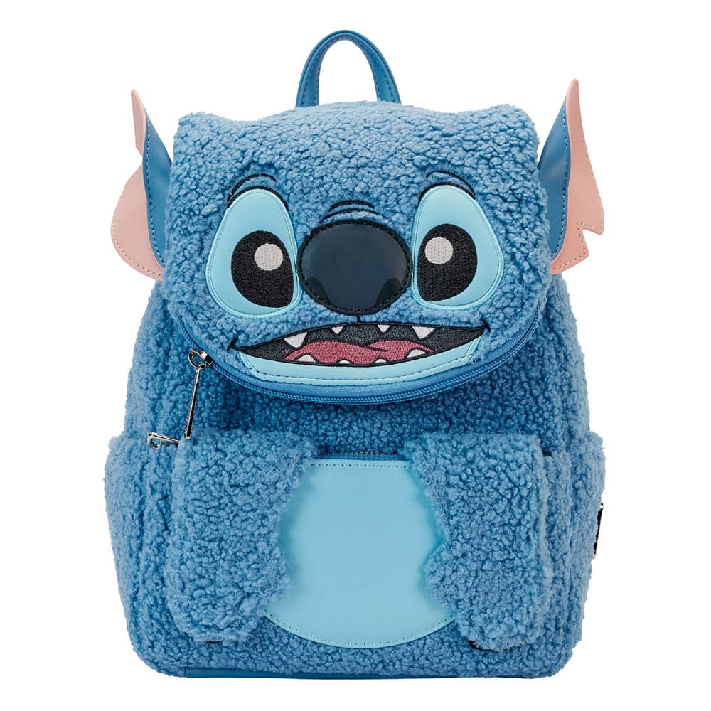 Disney by Loungefly Backpack Stitch Plush Pocket