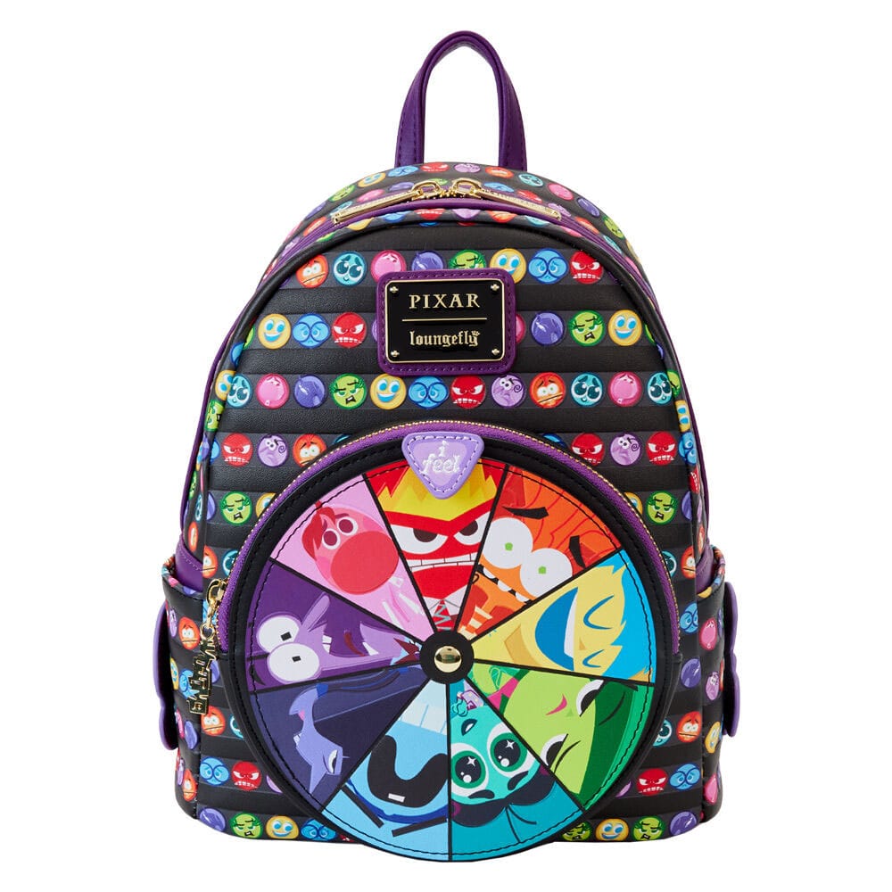 Disney Pixar Loungefly Mini Backpack Inside Out 2