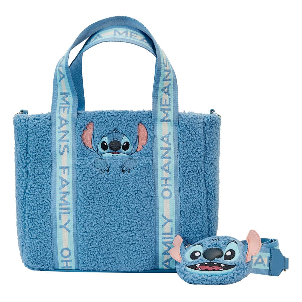 LF DISNEY STITCH PLUSH CROSSBODY WITH COINBAG