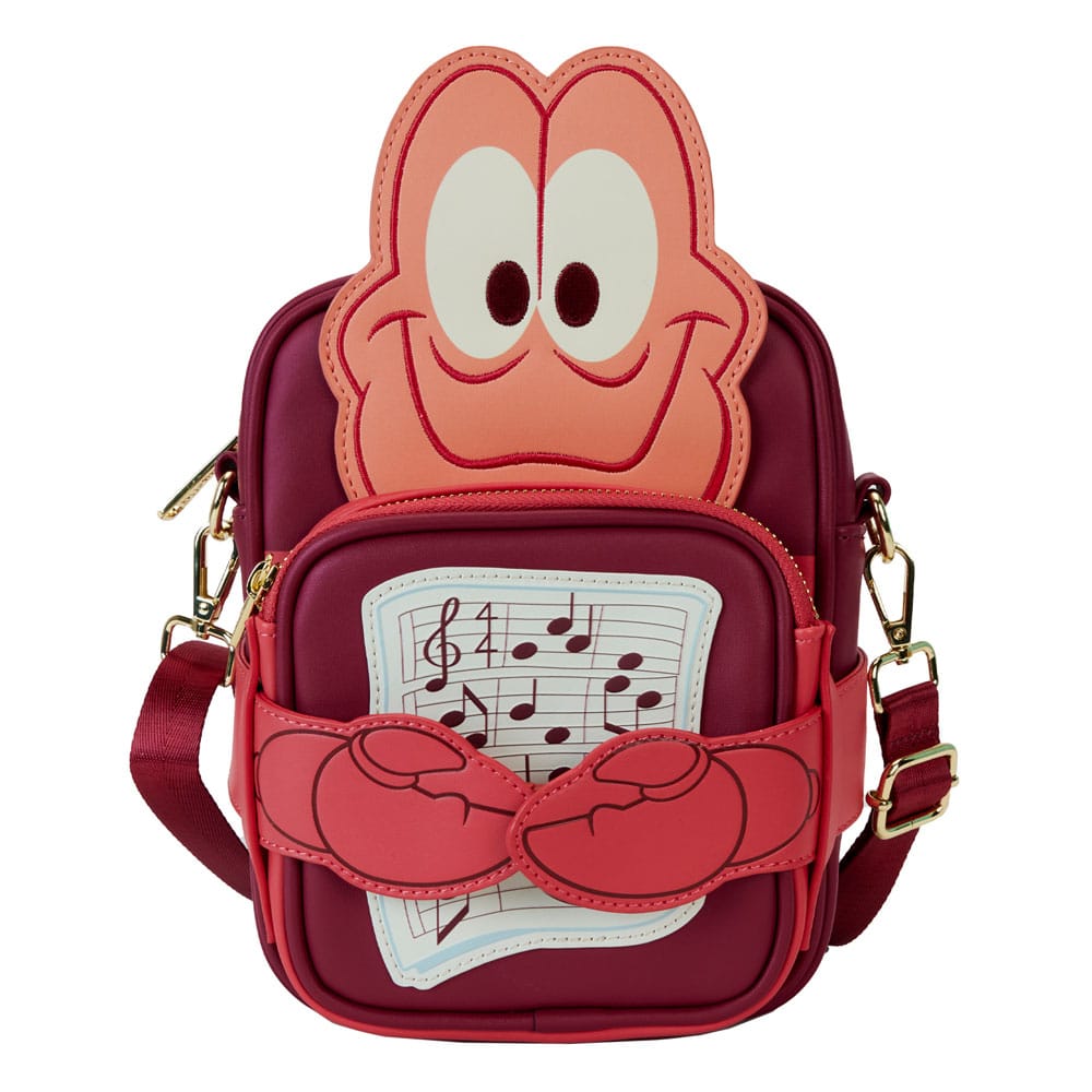 Loungefly Disney By Loungefly Passport Bag Figural 35th Anniversary Sebastian - Picture 1 of 1