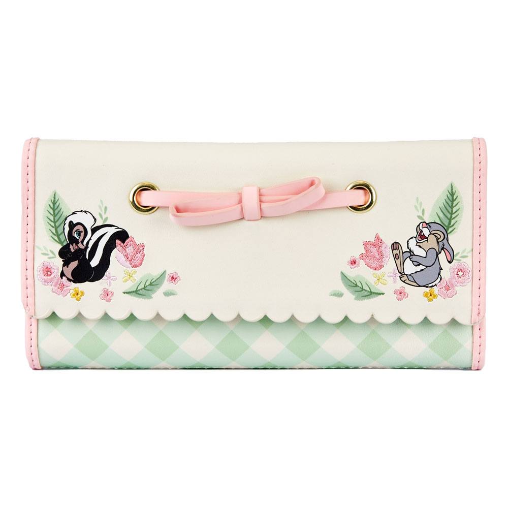 Loungefly: Disney - Bambi Spring Time Gingham Tri-Fold Wallet