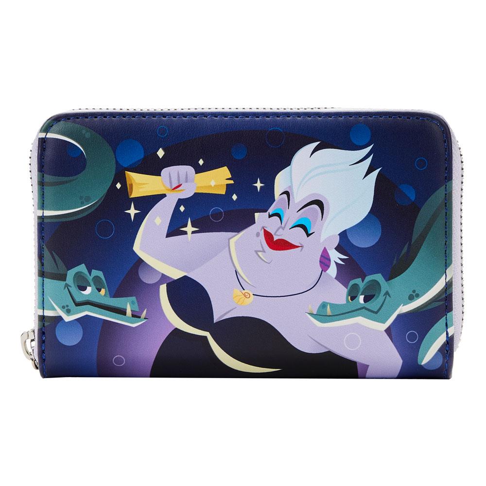 Loungefly Ariel The Little Mermaid Dames portemonnee Ursula Lair Multicolours