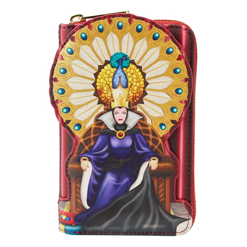 Loungefly Disney By Loungefly Wallet Snow White Evil Queen Throne - Picture 1 of 1