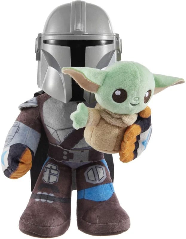 Mattel Games Star Wars Mandalorian Grogu Teddy Veelkleurig