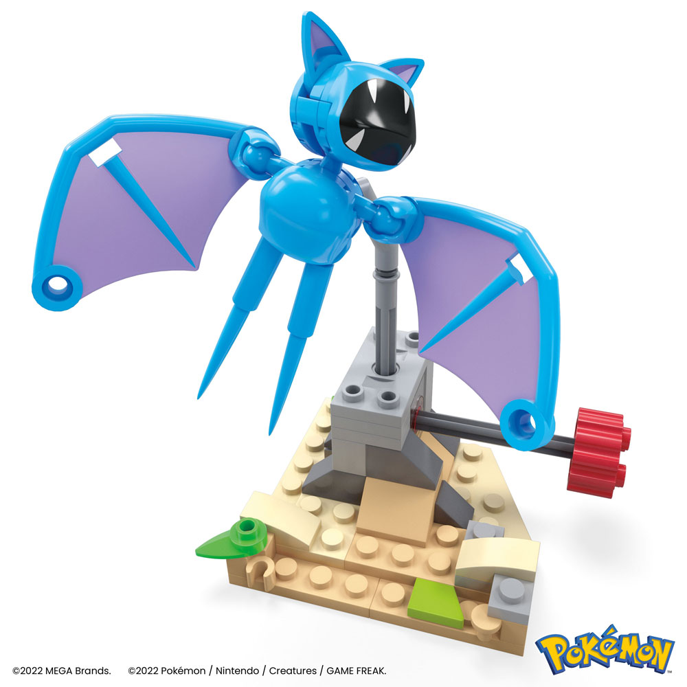 Pokémon Mega Construx Construction Set Zubat's Midnight Flight