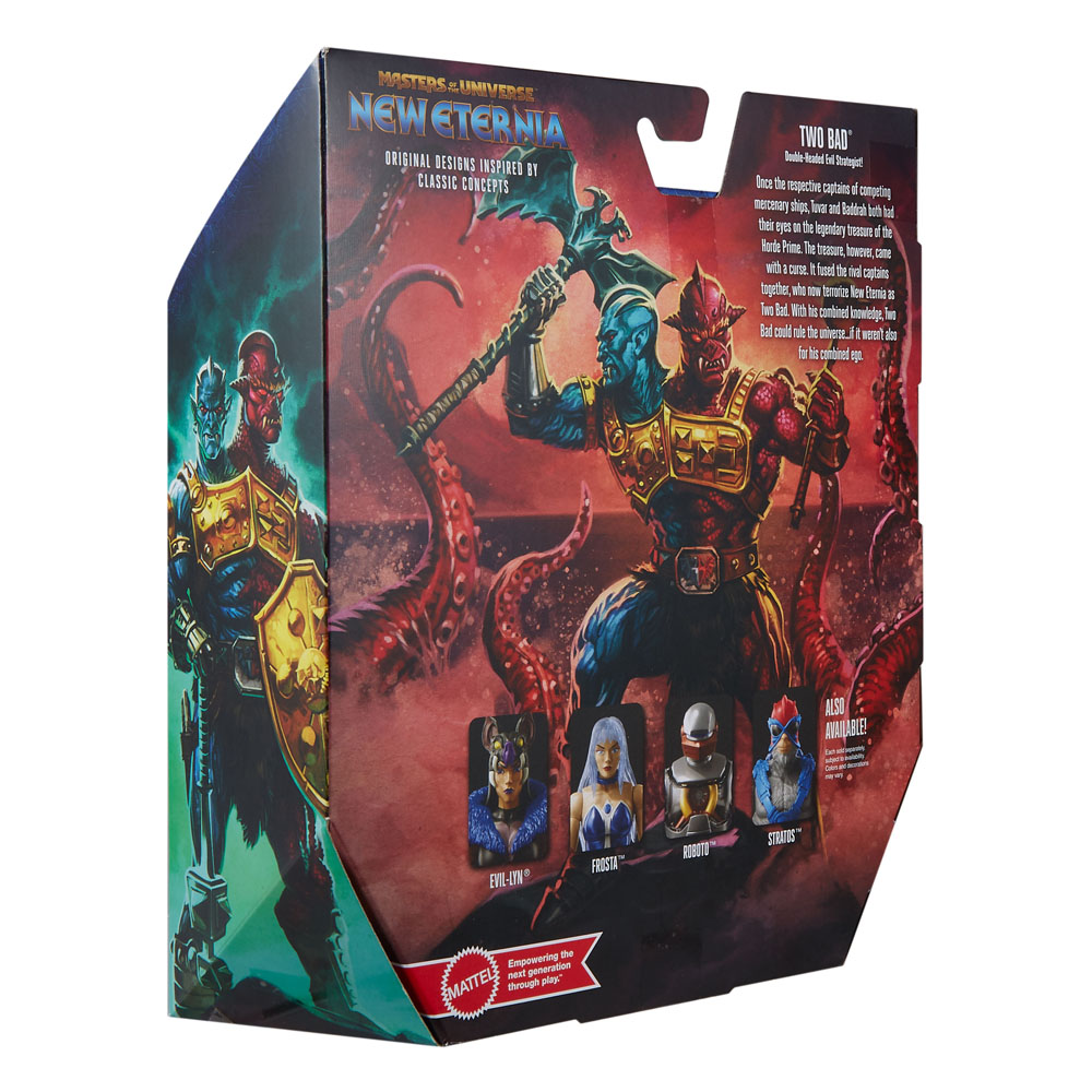 Køb Masters of the Universe: New Eternia Masterverse Action Figure Two Bad  20 cm hos Superhelten Legetøj