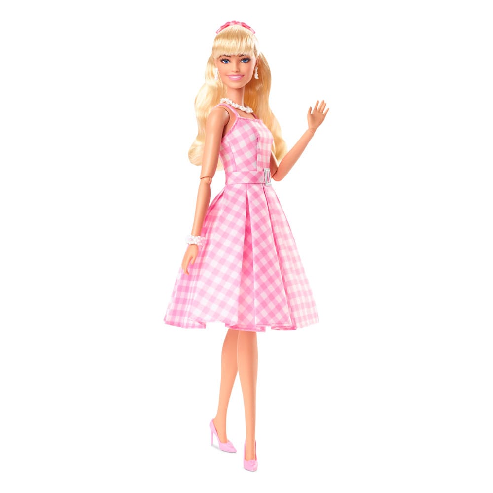 Mattel Barbie The Movie Doll Barbie in Pink Gingham Dress - Picture 1 of 1