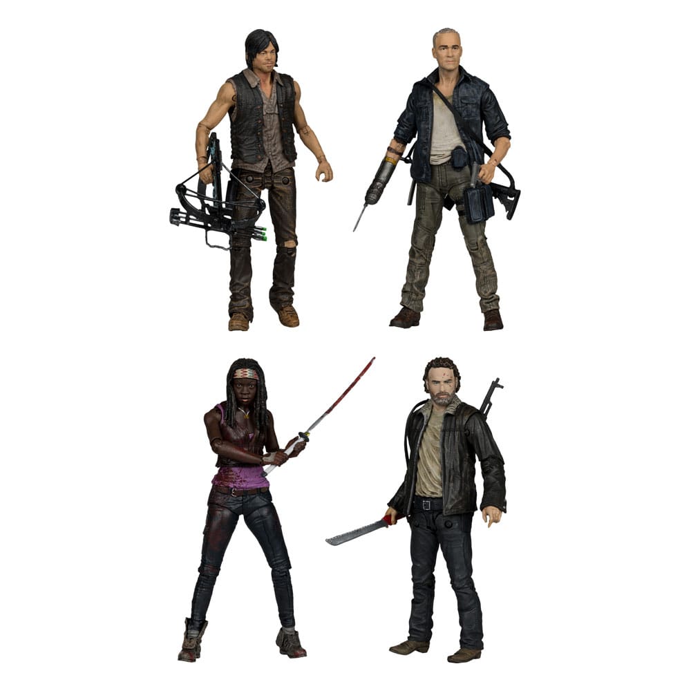 The Walking Dead Action Figures 13 cm Wave 1 Assortment (6)