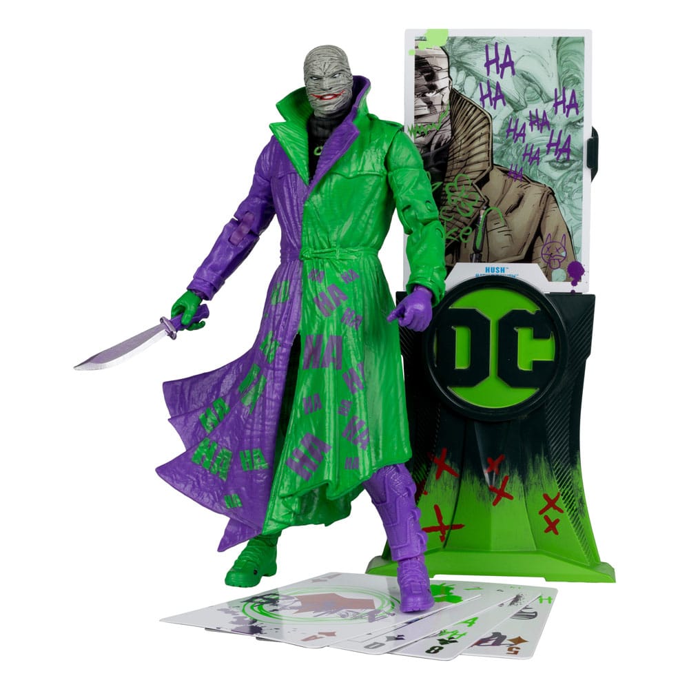 DC Multiverse Action Figure Hush (Batman: Hush) Jokerized (Gold Label) 18 cm