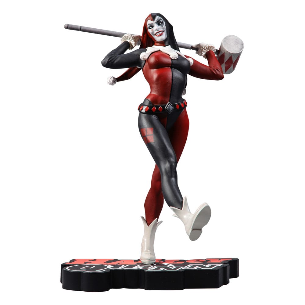 DC Direct Resin Statue Harley Quinn: Red White & Black (Harley Quinn by Stjepan Sejic) 19 cm