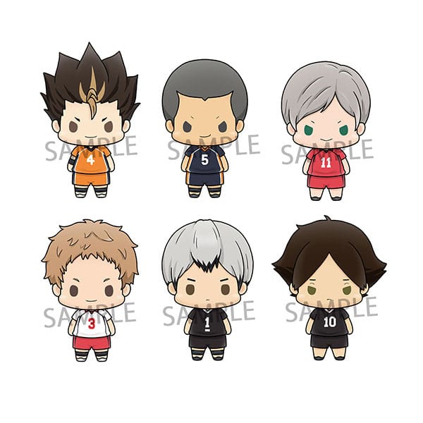 Haikyuu!! Chokorin Mascot Series Trading Figure Vol. 3 6-Pack 5 cm