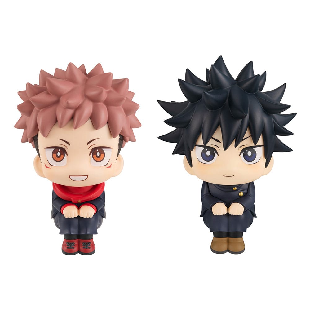 Jujutsu Kaisen Look Up PVC Statue Yuji Itadori Laugh Ver. & Megumi Fushiguro Smile Ver. 11 cm (with gift)