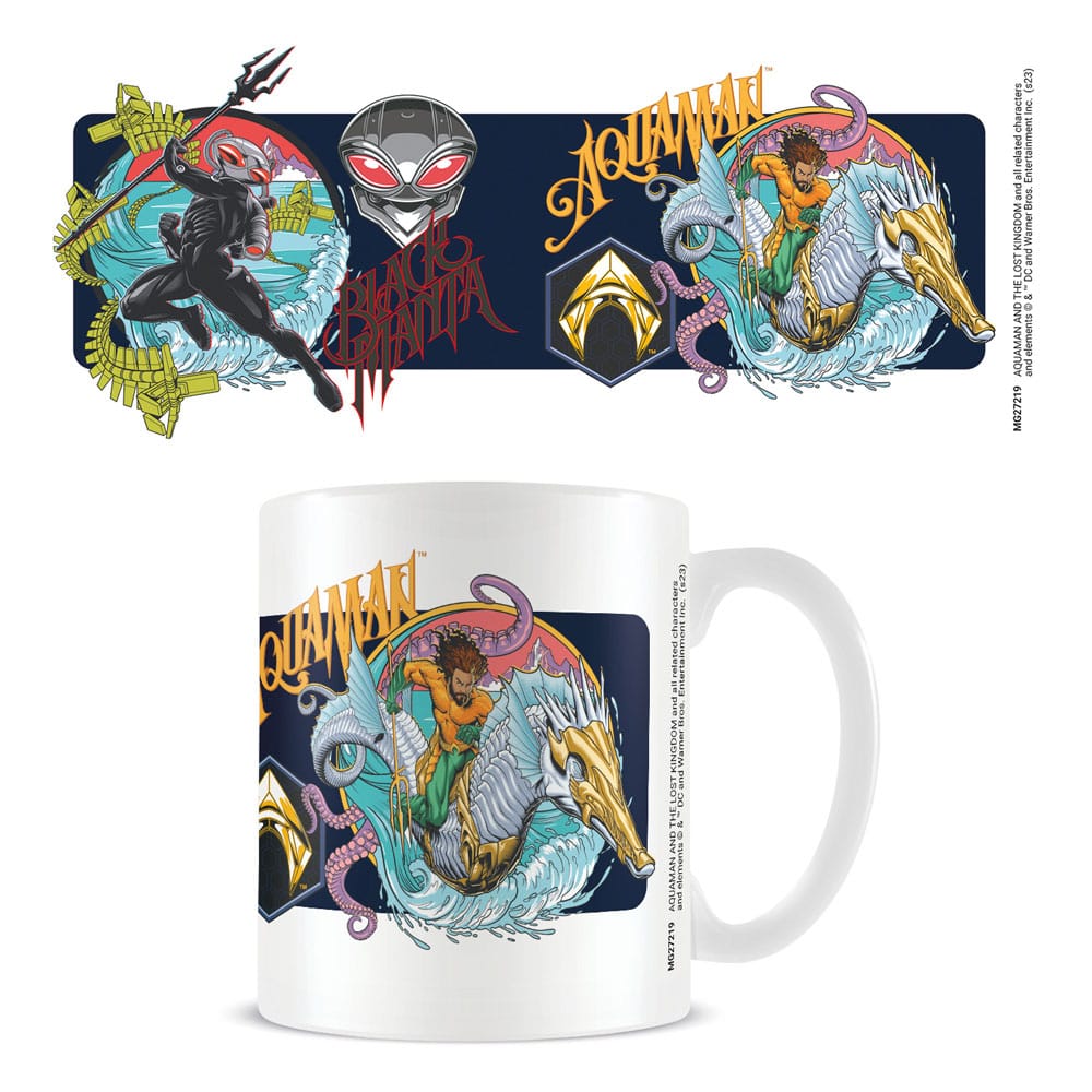 Aquaman and the lost Kingdom Mug Aquaman vs Black Manta