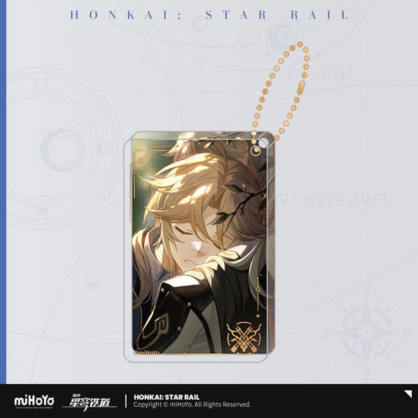 Honkai: Star Rail Light Cone Acrylic Keychain Yanqing Sleep like the Dead 4 cm