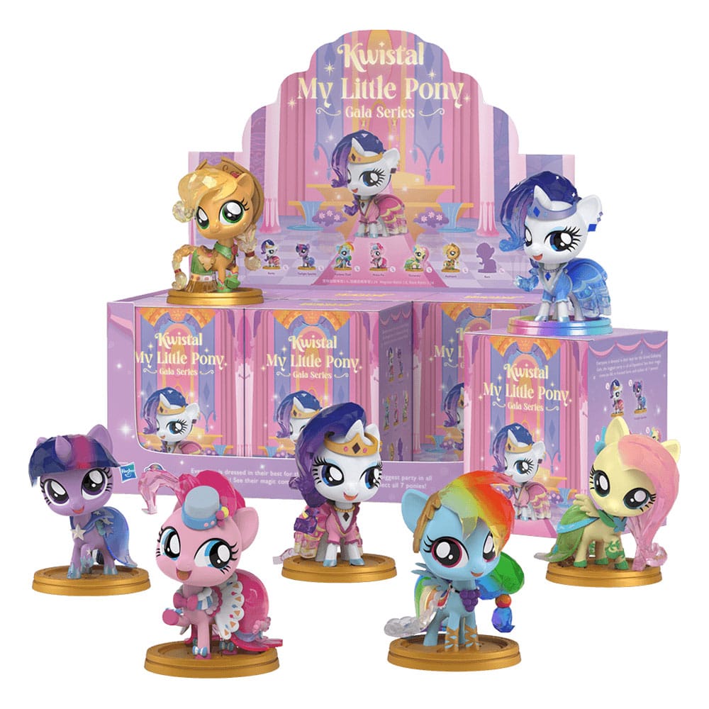 My Little Pony: Kwistal Fwendz Gala 4 inch Vinyl Figure Blind Box Assortment (6)