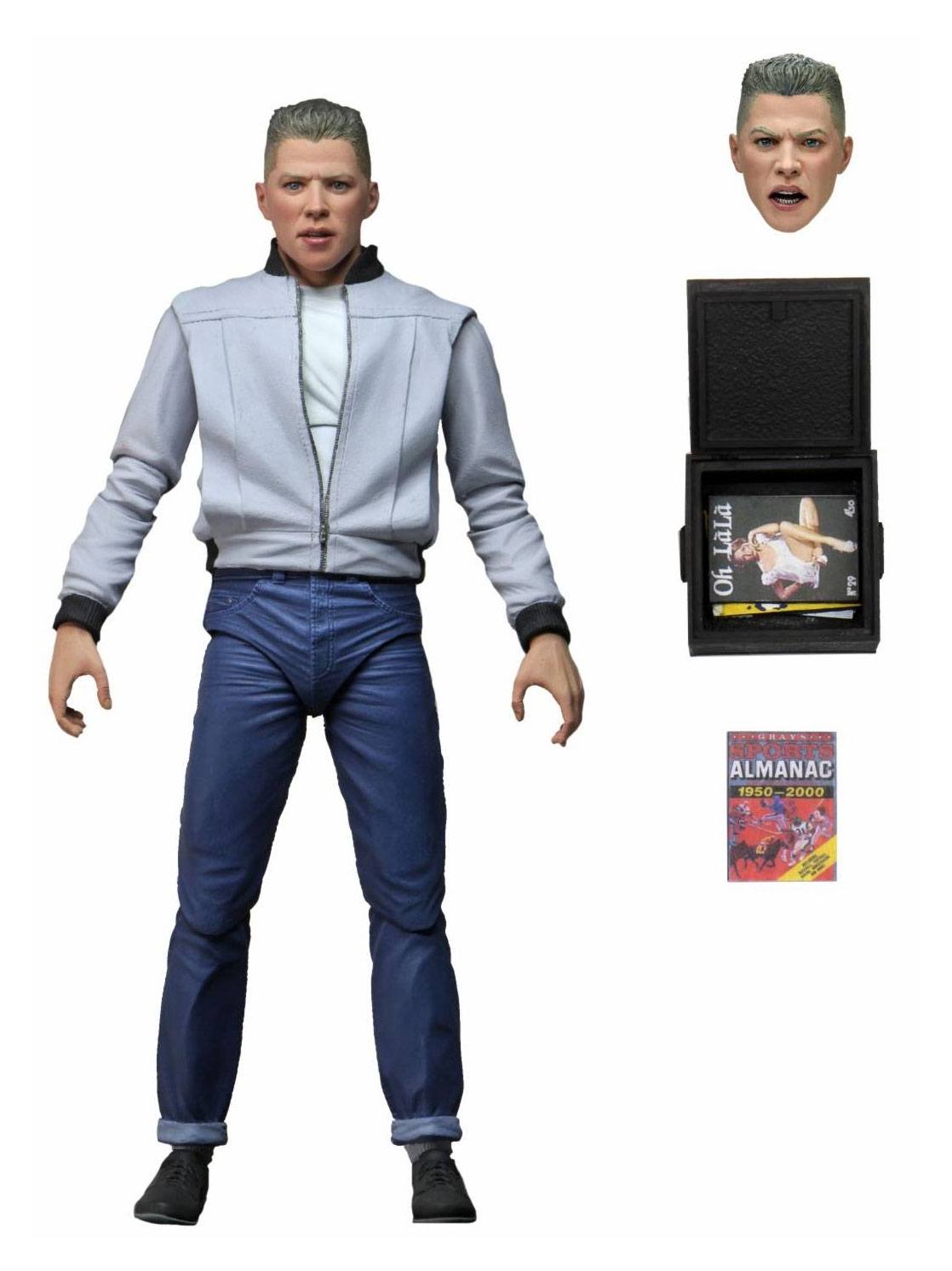 Back to the Future action figur af Ultimate Biff Tannen på 18 cm