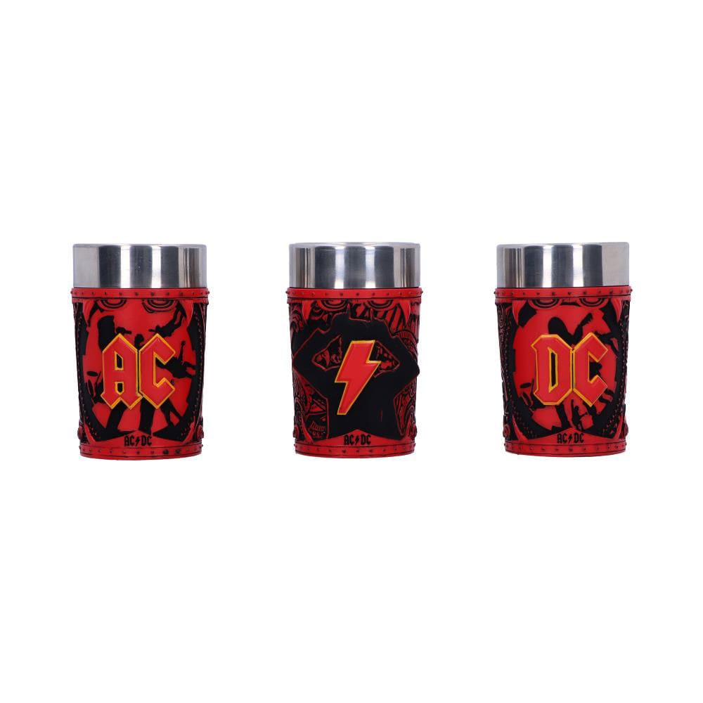 AC/DC Shot Glasses Logo 3-Pack