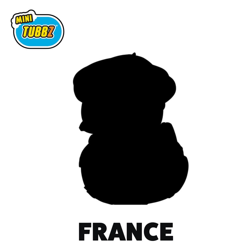 Travel Tubbz Mini PVC Figure France 5 cm