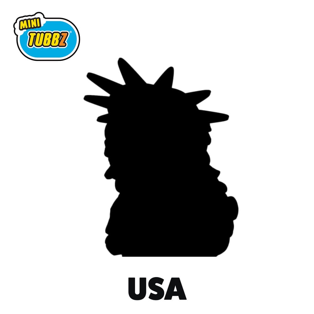 Travel Tubbz Mini PVC Figure USA 5 cm