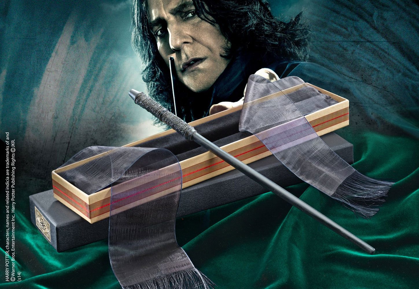 Professor Snape tryllestav fra Harry Potter (Ollivander boks)